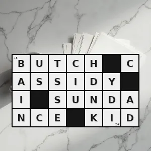 Hasło krzyżówkowe tytuł westernu - butch cassidy i sundance kid – rozwiązanie, synonimy, podpowiedzi i definicje krzyżówkowe